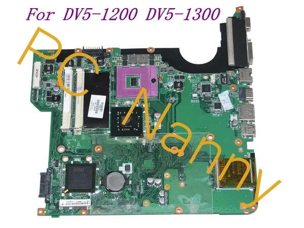 

For HP PAVILION DV5-1200 DV5-1300 LAPTOP INTEL MOTHERBOARD S478 DDR2 GM45 504642-001 + free CPU Working TESTED