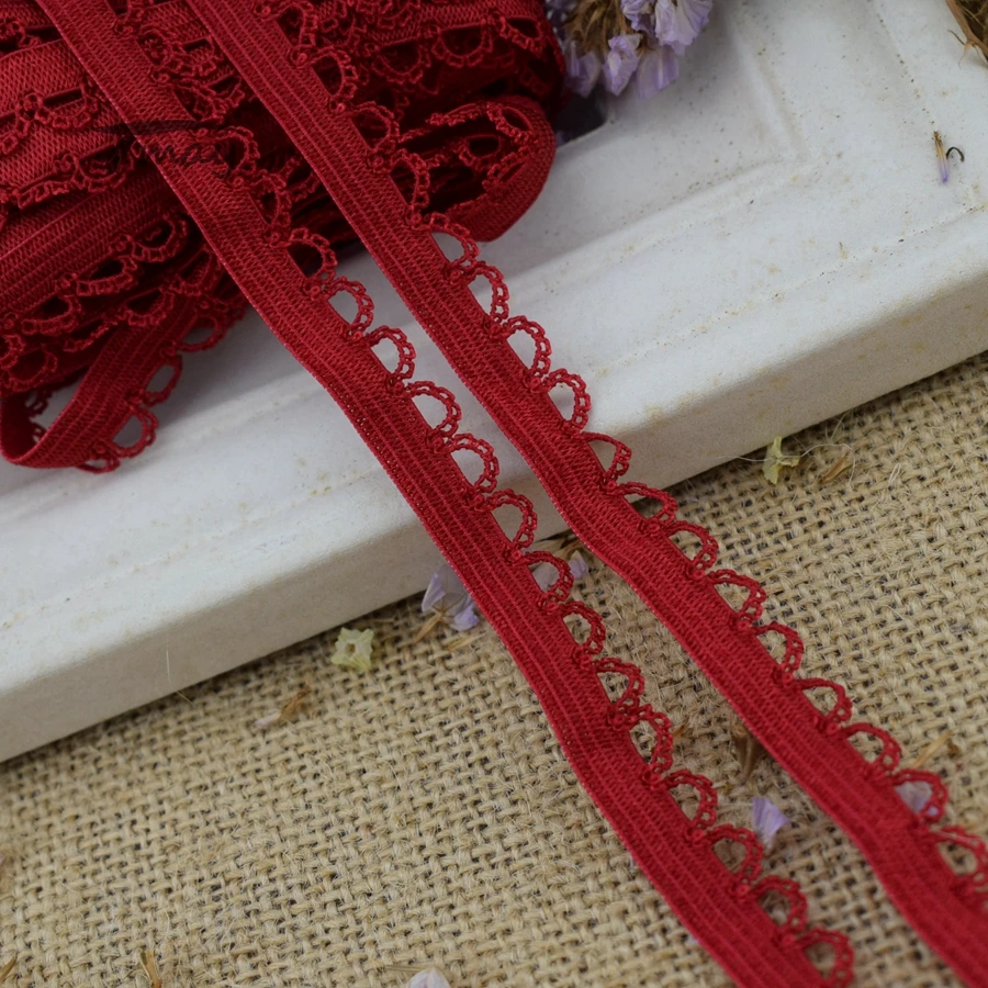 1336 винно-красный цвет блестящие резинки для нижнего белья, брюк, бюстгальтера, Регулируемый мягкий пояс, резиновая декоративная одежда