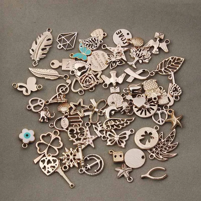 36pcs Lot Mixed Rose Gold Color Metal Floating Charms Handmade Diy 36pcs Lot Mixed Rose Gold Color Metal Floating Charms Handmade Diy European Charm For Bracelets