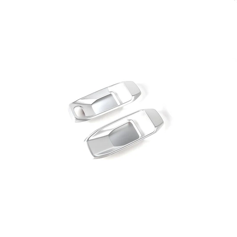 MOPAI интерьерные молдинги для Jeep Wrangler JL, автомобильные дверные ручки, декоративные крышки, наклейки для Jeep Wrangler, аксессуары - Название цвета: silver 2 door