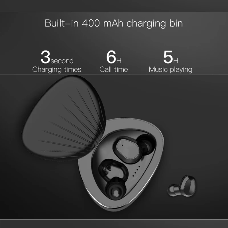 Nogou беспроводные наушники Bluetooth спортивные Игровые 3D стерео гарнитура сенсорный