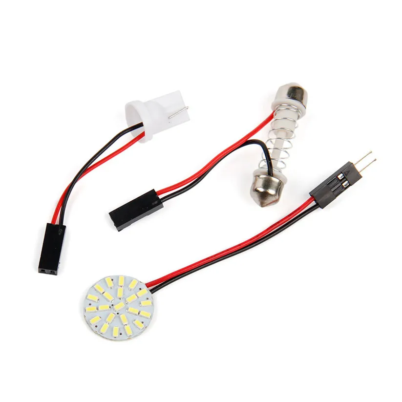 Авто Стайлинг KAKUDER T10 22 SMD круглые светодиодные световая панель для Чтения Купол