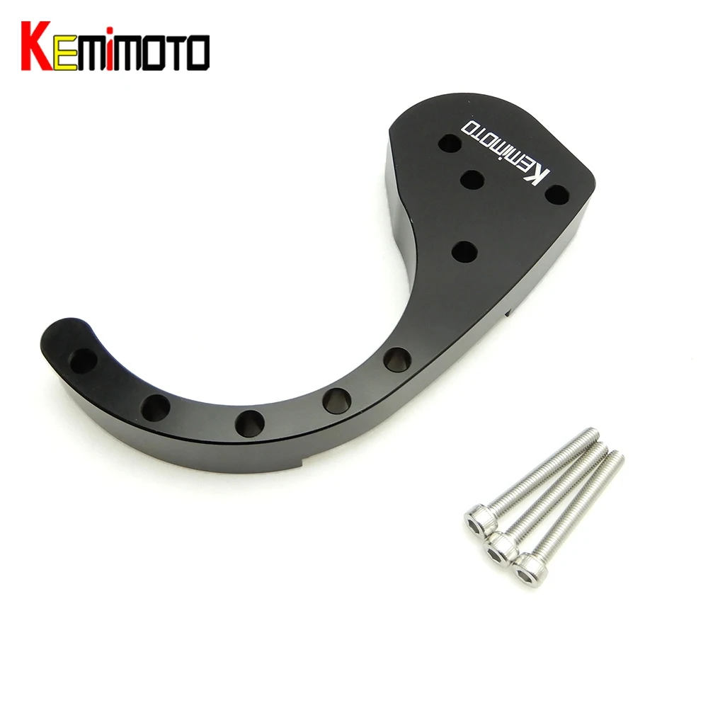 KEMiMOTO ATV Case Saver Case Guard Protector Billet Aluminum for Yamaha