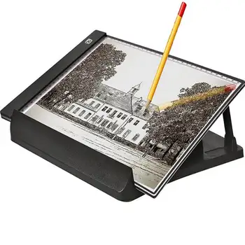 

Wrumava Portable A4 LED Light Box with Tracing Light Pad Lightbox Stand Tracer USB Power Cable Dimmable Brightness Artcraft Pad