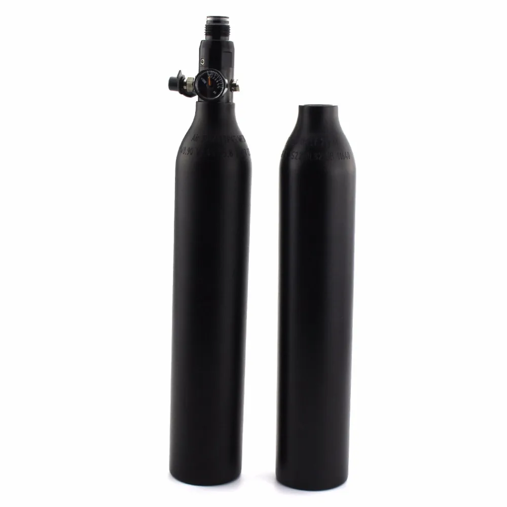 PCP пейнтбол цилиндр высокого давления гПа бутылка 0.45L 300bar 4500psi дыхательнай