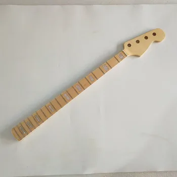 

Maple 4-String J Bass Neck Maple wood Fingerboard 20 Frets for Jazz Style Bass