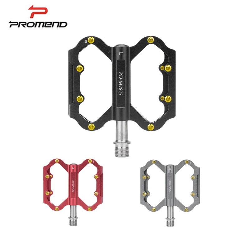 Ultralight 6 Bearings Bike Pedal Aluminum Alloy Body CNC Bicycle Pedals