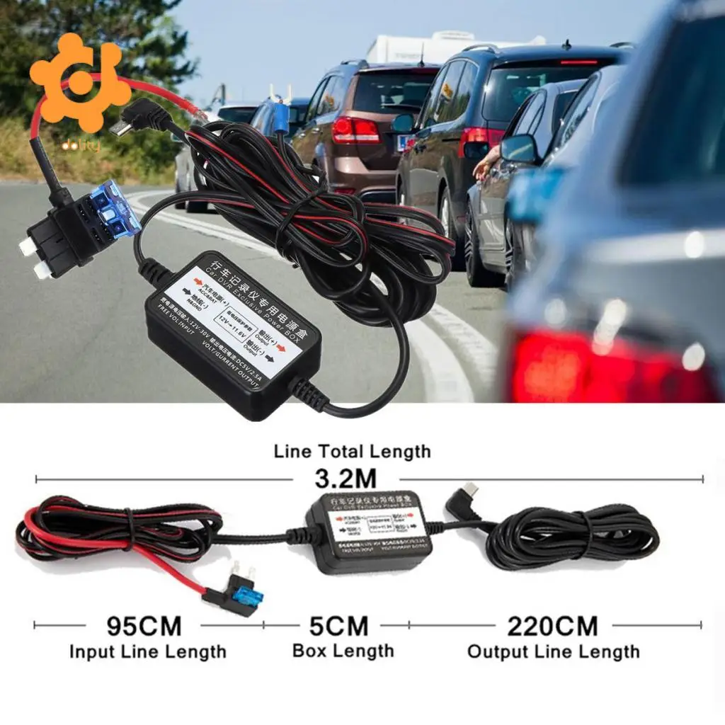 Hard Wire Kit Car for Nextbase Dash Cam Camera 312 402G 412 512 512GW DUO