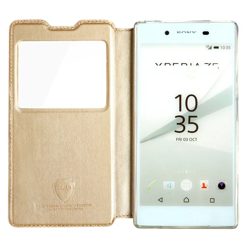 Кожа мягкая TPU флип-чехол чехол для Sony Xperia Z5 5,2 inch premium 5,5