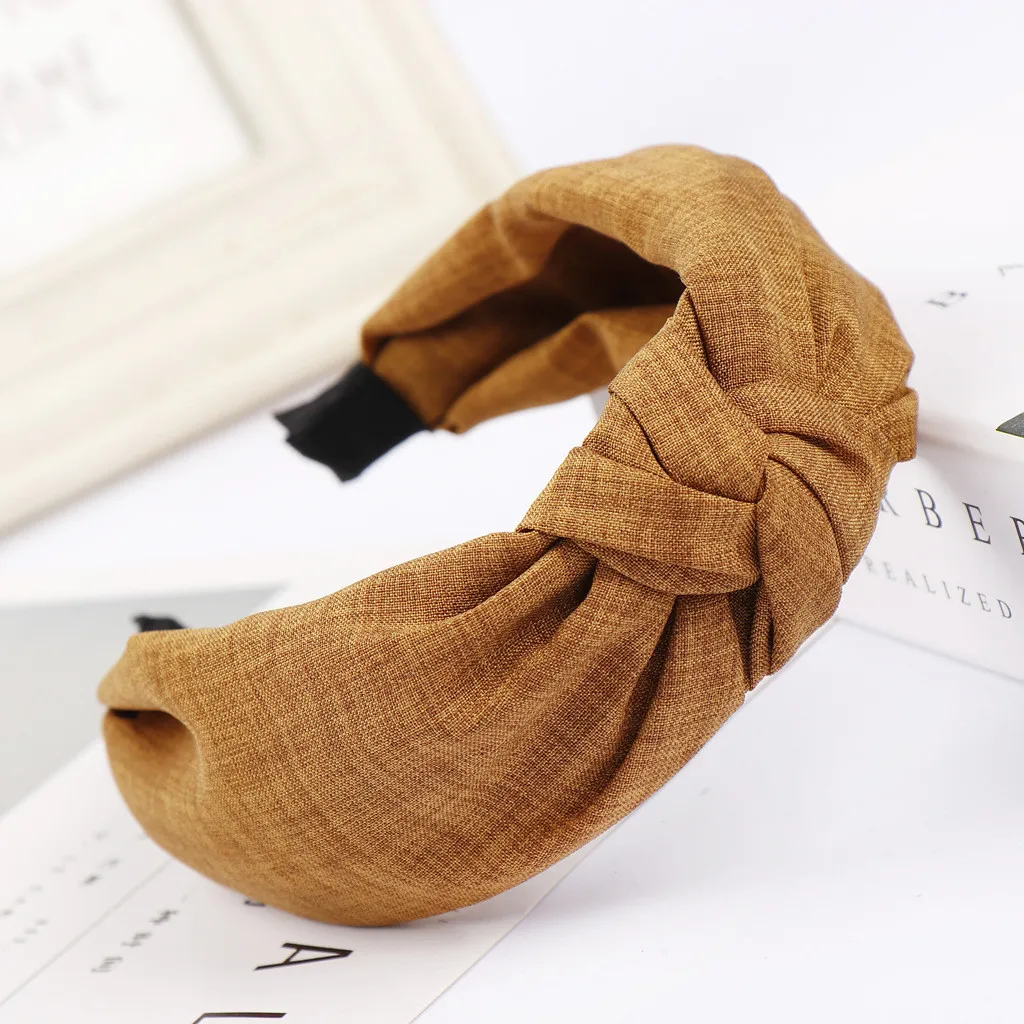 Girls Women Headband Headwear Fashion Sweet Bow Knot Hairband Ladies Hair Head Hoop Hair Accessories