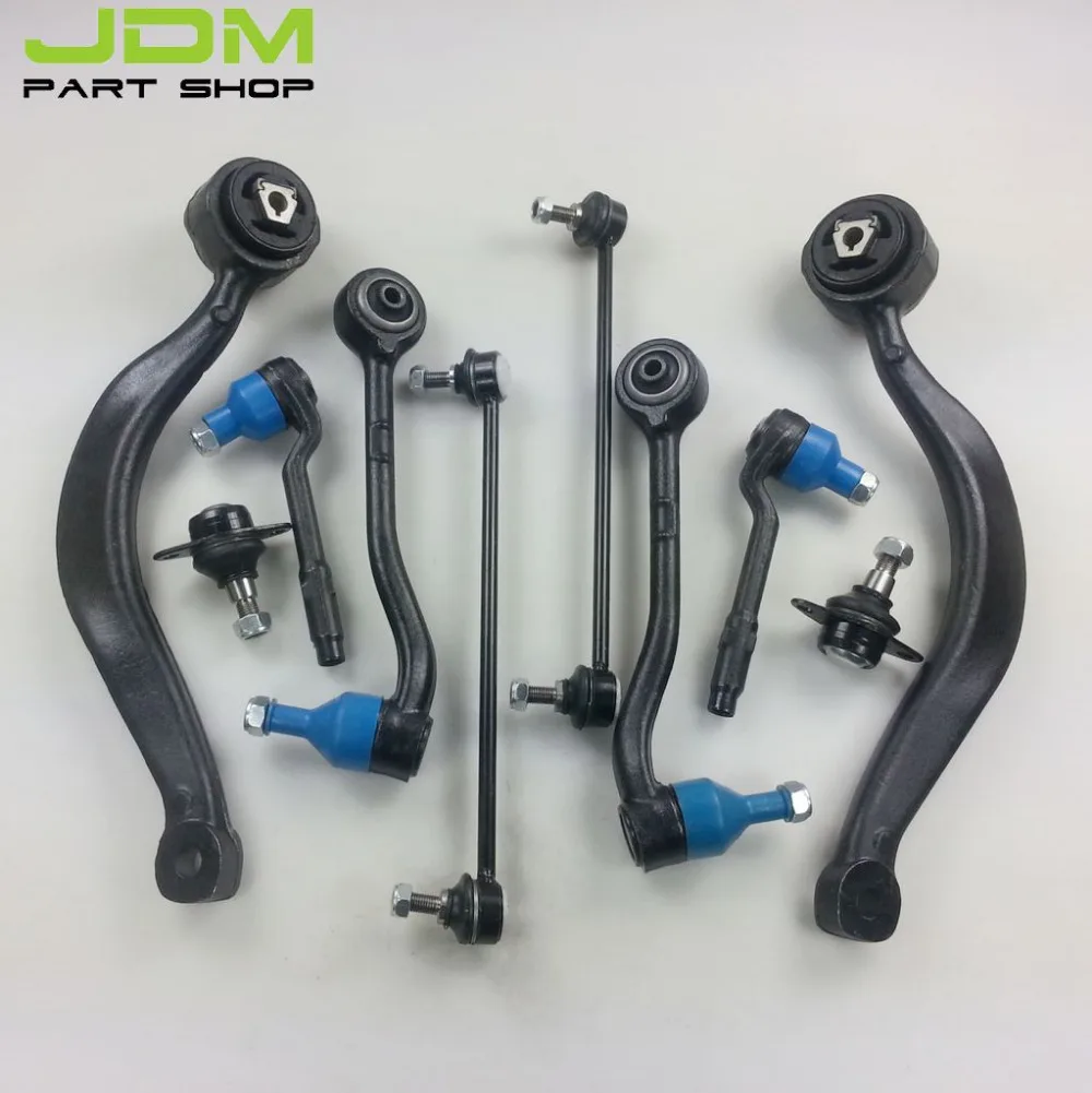 Suspension Kit For BMW X5 Control Arm Kit Front Tie Rod Sway Bar Link
