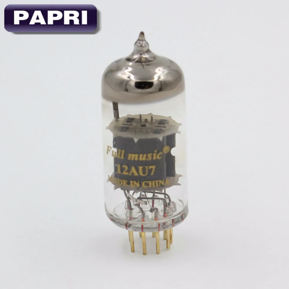 PAPRI 1 шт. Замена трубки TJ FULLMUSIC ECC82 12AU7 вакуумная трубка FR винтажная гитара аудио DIY