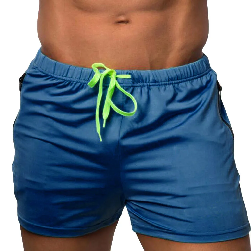 Мужские купальные шорты одноцветное Для мужчин s Плавание трусы полиэстер Для Мужчин's Плавание ming спортивные пляжные быстросохнущие