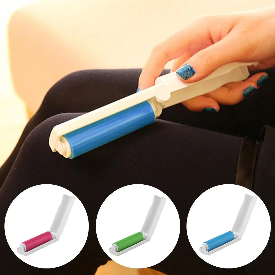 

Roller Mini Lint Washable Cloth Handle with Plastic Cover Dust Remover