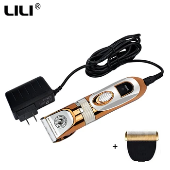 

Professional Pet Cat Dog Hair Trimmer Grooming Clipper 60W Powerful Electrical Pet Hair Clipper Ceramic Cutting Machine 110-240V