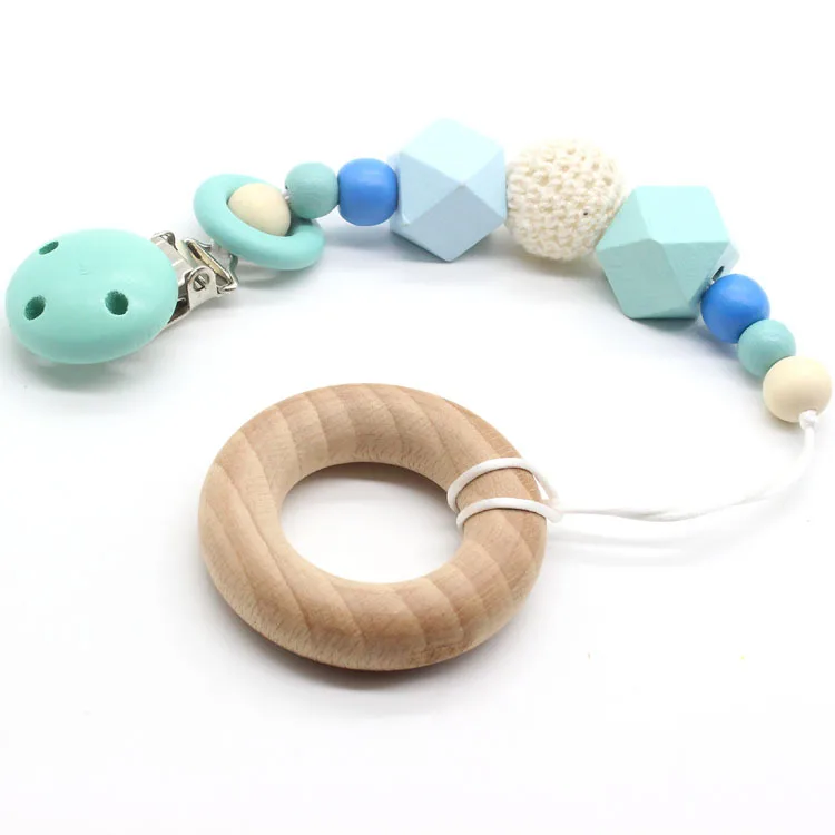 

Make Soother Clips Baby Dummy Clips Baby Teething Toys heart Shaped Baby Shower Gifts Wood Toy Car Hanging