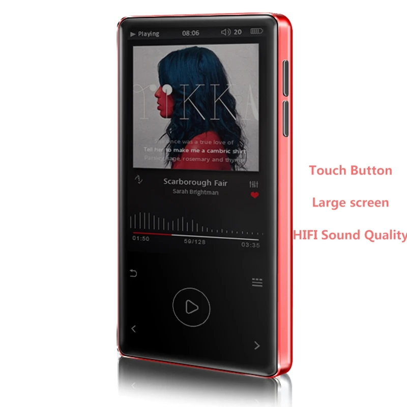 

Newest Touch Screen HIFI Professional MP3 Music Player 8GB Original IQQ X11 Quality Sound 2.4 Inch Big TFT Screen Lossless MP3