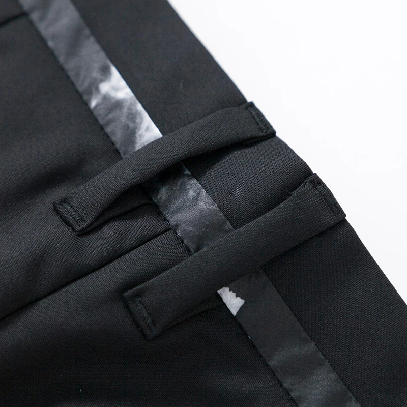 SEMIR брюки мужские повседневные до щиколотки деловые тонкие однотонные узкие для