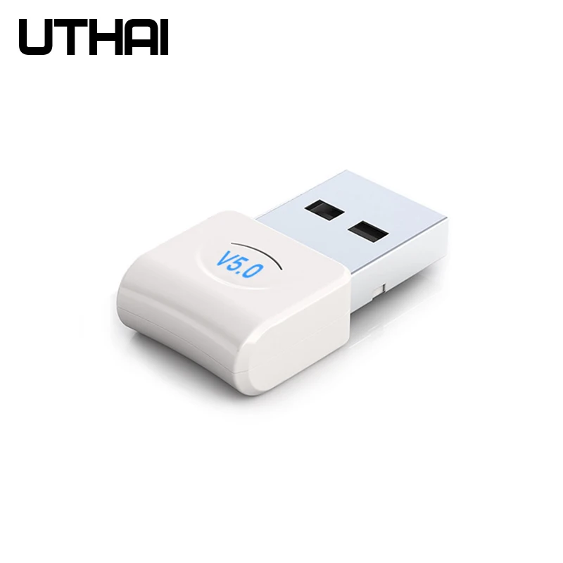 UTHAI T04 USB Bluetooth адаптер для компьютера ПК PS4 Мышь аудио приемник беспроводной аудио передатчик