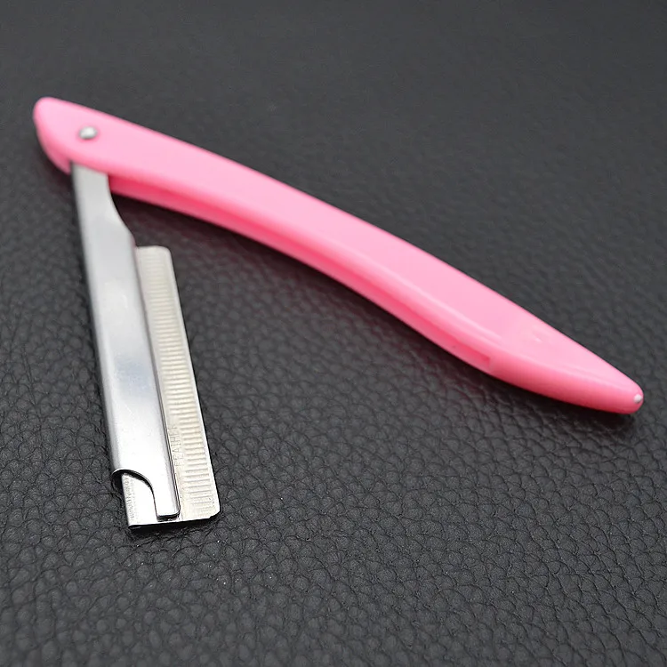 

Barber Razor Blade Thin Hair Eyebrow Knife Hairdressing Professional Women Shaver Hairdresser Thinning Shaving Salon Tool Sale