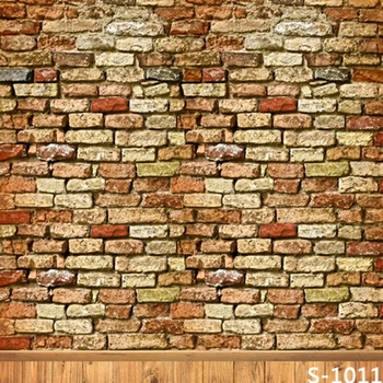 

Rustic Stone Brick Wall photography studio background Vinyl cloth High quality Computer printed party backdrops