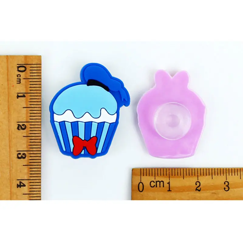 Novelty 8 Pcs/Lot PVC Cartoon Shoe Decorations Mickey&Minnie Charms Accessories Buckles Fit Bands Bracelets Croc JIBZ Kids Gifts