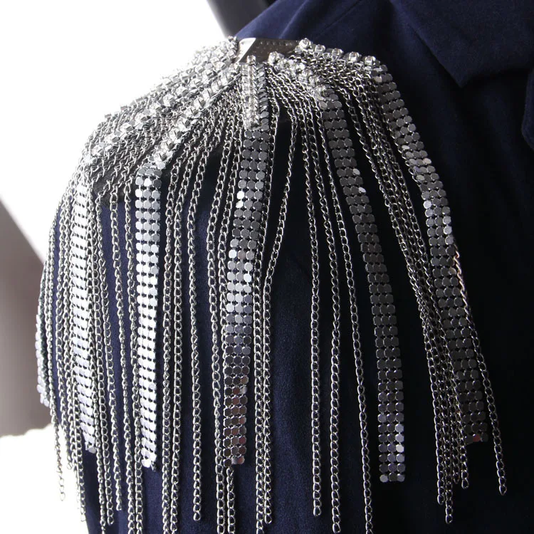 Epolette/epolet shoulder/charreteras/bling ручной работы kpop одежда аксессуары костюм украшения Броши/broches/brosche