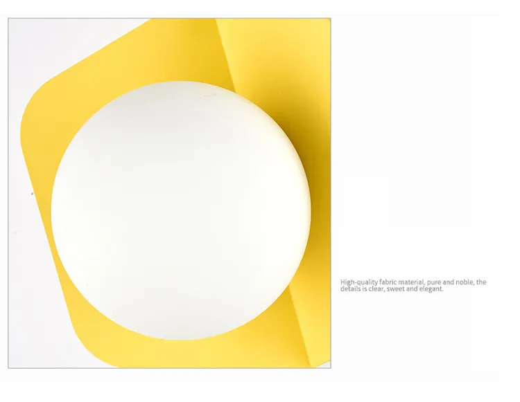 Творческий потолочный светильник контракт светодиодный стекло гладить крытый свет украсить освещения Ресторан AV110-265v современный