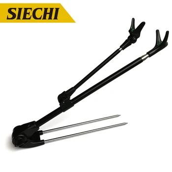 

NEW good 1.7M 2.1M Stainless Outdoor Sports Professional Protable Adjustable Stand Fishing Rod Rest Holders