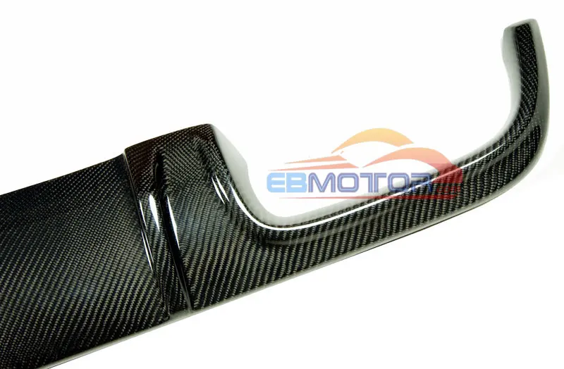 3K Real Carbon fiber Rear Add-on Bumper Diffuser for Mercedes Benz W219 CLS CLS55 CLS63 AMG MODEL 2006-2011  M086