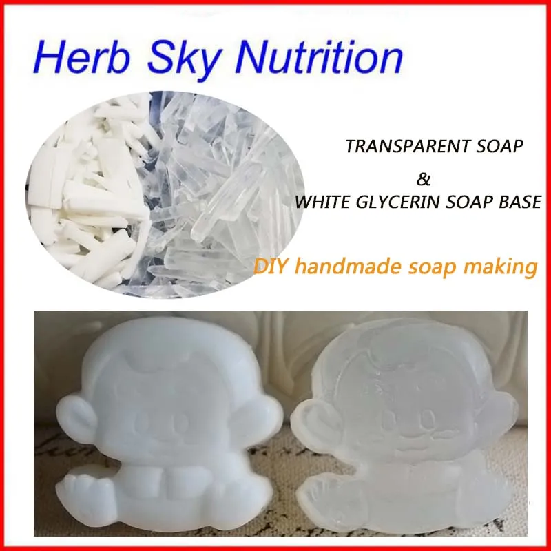 White Soap Base And Transparent Soap DIY Handmade Soap Raw Materials