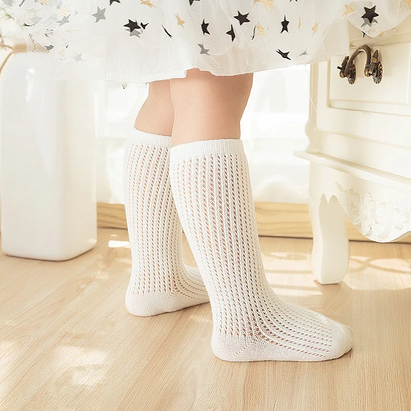 Cable Knit Tights Newborn Baby Girl White Tights Baby Socks