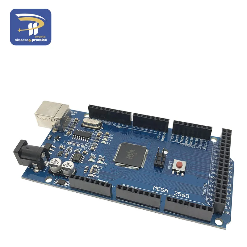 5V MEGA2560 MEGA 2560 R3 (ATmega2560 16AU CH340G CH340) PRO Встроенная AVR USB макетная плата для 3D принтера