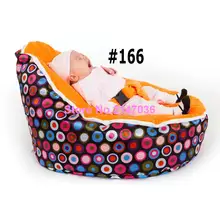 Snore baby bean bag chair with harness – Feeding baby seat beanbag toddlers chairs