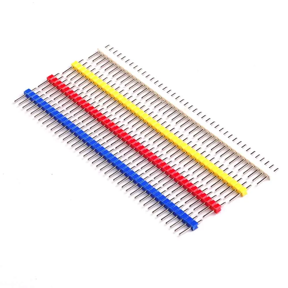 

5PCS 2.54mm 2 x 40 Pin Male Double Row Pin Header Strip