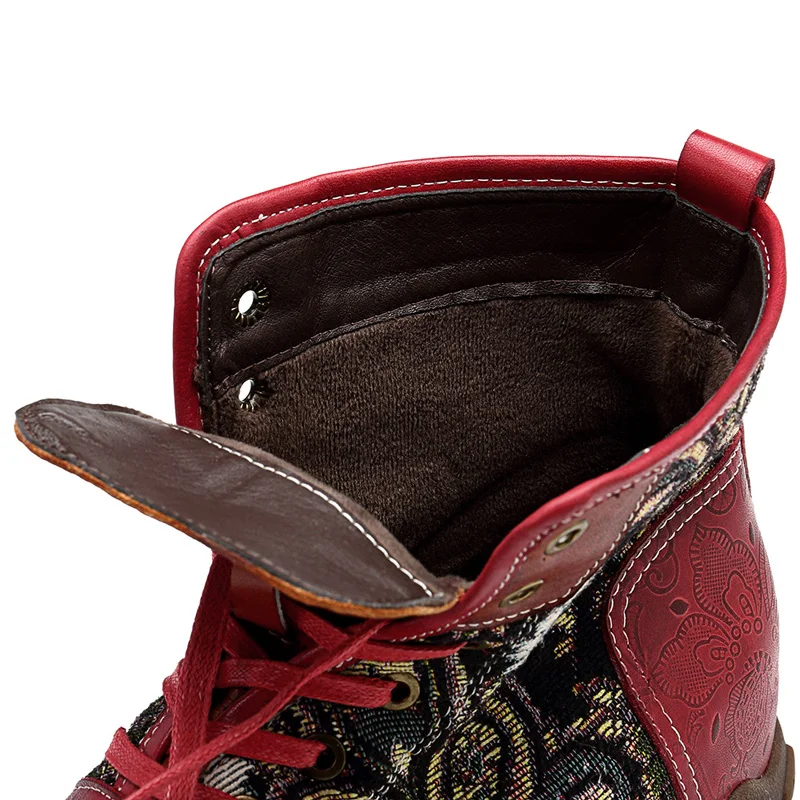 Socofy/Винтажные ботильоны в байкерском стиле; женская обувь из натуральной кожи; богемные ковбойские ботинки в западном стиле; повседневные кроссовки; ботинки