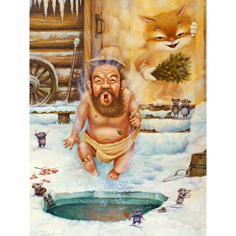 Diy Diamond Painting Cross Stitch Pattern 5D Diamond Embroidery old man Full Mosaic Needlework Home Decor