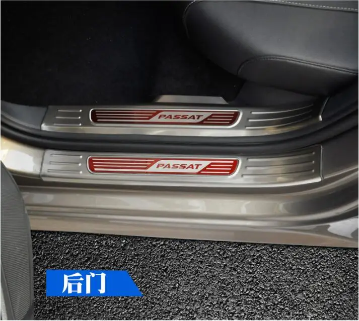 11-17 for Volkswagen New Passat Threshold Welcome Footplate Protector Board 19 Passat Modified Special Accessories