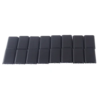 

VKTECH For Xbox 360 16pcs Black Battery Case Cover Shell For Xbox 360/xbox360 Wireless Controller Rechargeable Battery