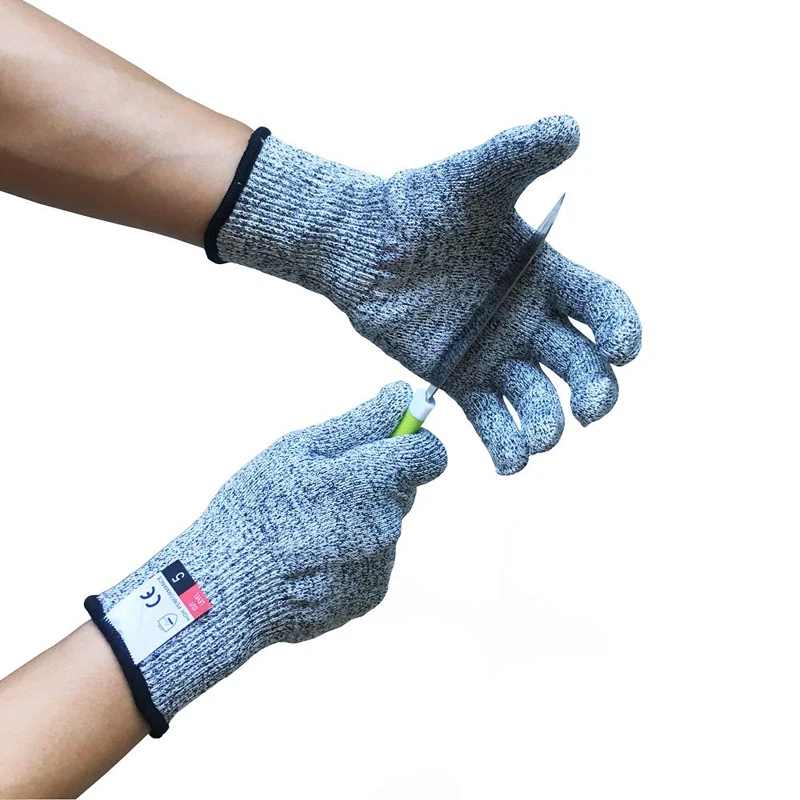 Cut Resistant Gloves Protective kitchen working gloves High Performance Level 5 Protection Anti-Cut Slip Gloves. | Дом и сад