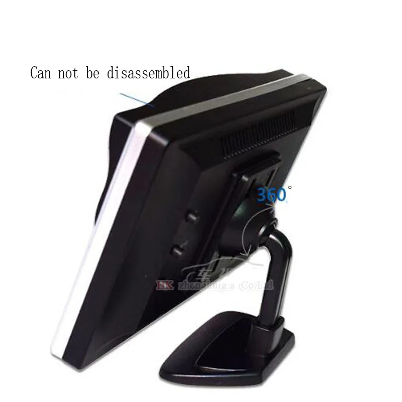 LED Night Vision Reversing CCD Rear View Camera For KIA KIO K2 with 5 Inch Parking Monitors Video Player + 2 Video Input