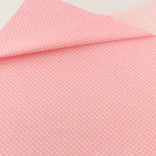 Мини-платье розового цвета с цветочным узором твиловая, хлопковая ткань Высокое качество Квилтинга Постельные принадлежности украшения для платья текстильная Лоскутная вышивная ткань