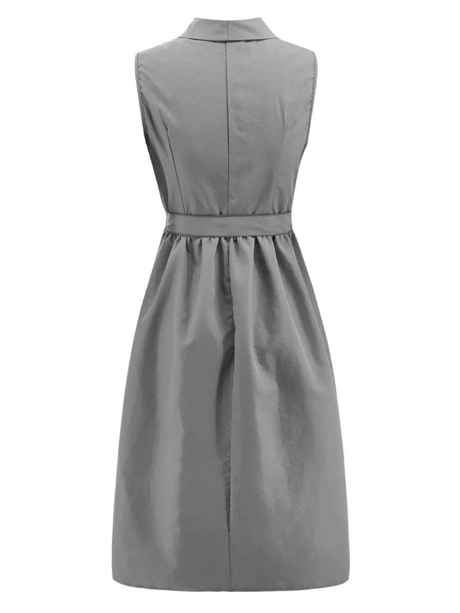 Gladiolus Deep V Neck Sexy Summer Dress Women Sleeveless Tunic Big Swing Vintage Women Dress 2019 Spring Elegant Party Dresses (21)