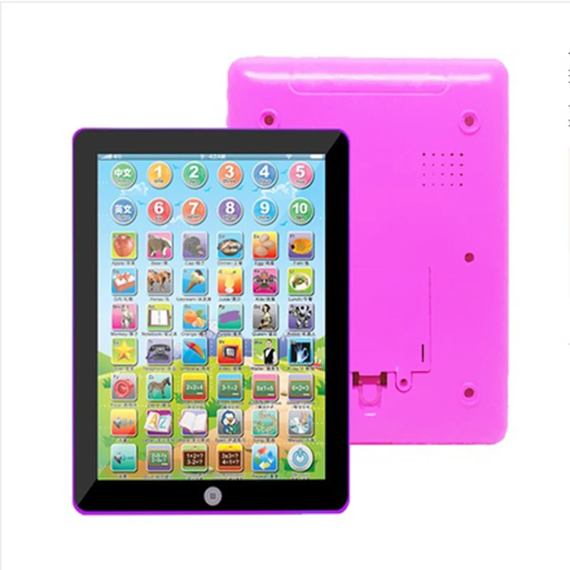 Random Color lazinem Kids Pad Toy Pad Computer Tablet Education Learning Education Machine Touch Screen Tab Electronic Systems 