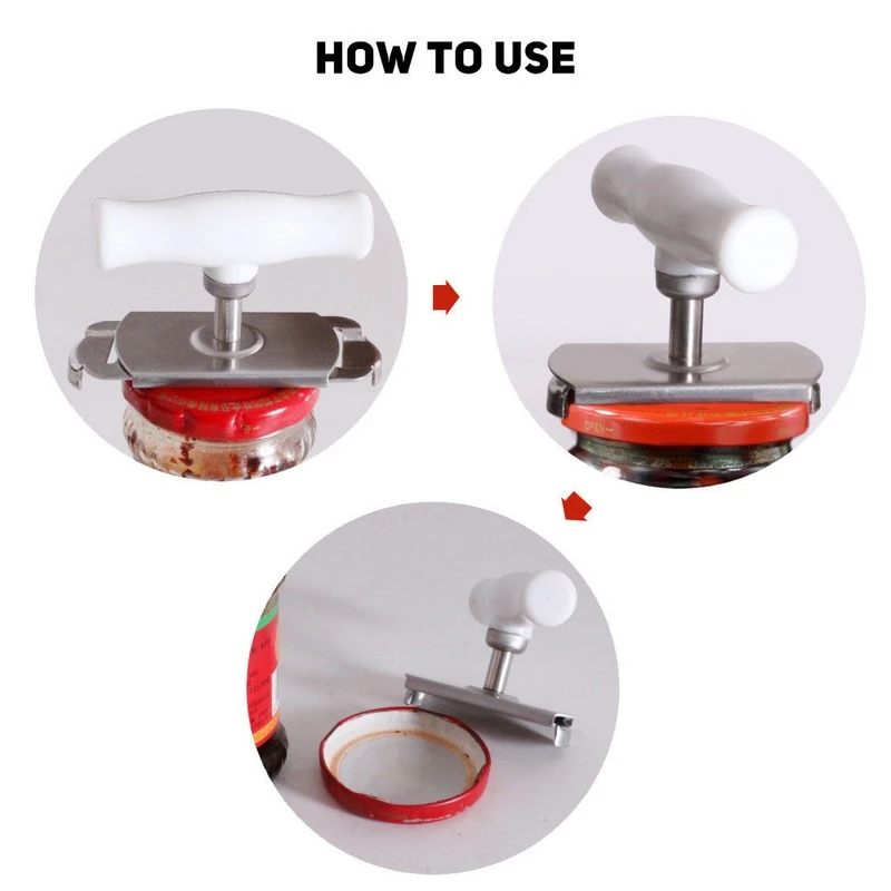 1pc Adjustable Can Opener Easy Stainless Steel Manual Metal Can Opener Bottle Opener Kitchen Gadgets Household Kitchen Tools (11)
