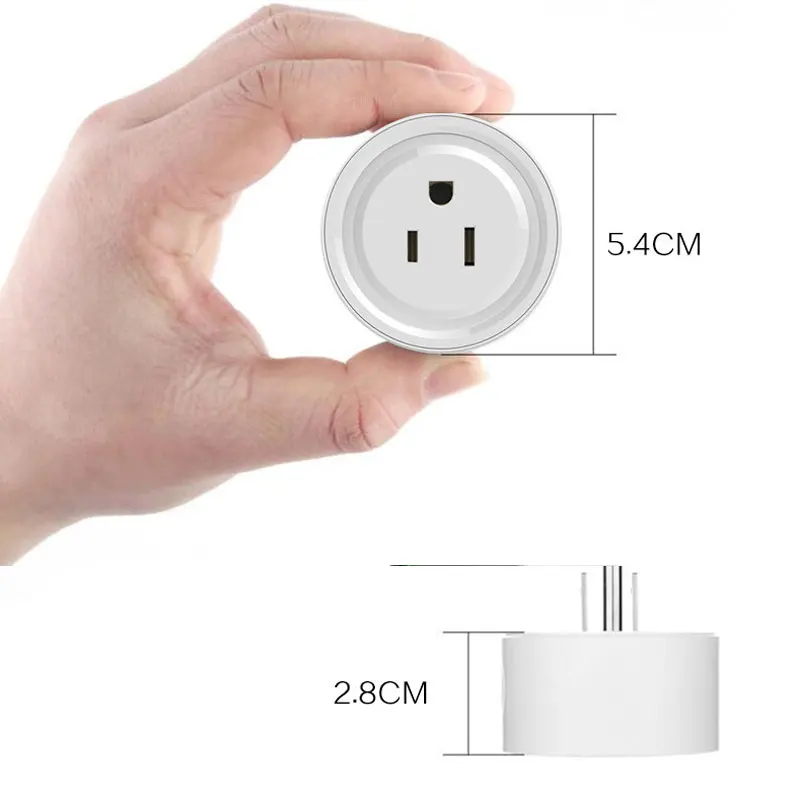 Smart Wifi Plug with APP support Alexa Google Home Programmable Smart Socket Wifi Plug IFTTT Remote Control by Wifi Smart Home