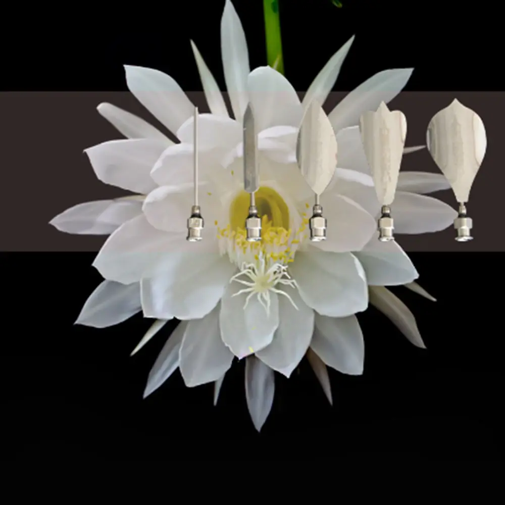 5PCS Flower 3D Jello Jelly Art Needles Tools Jelly Cake Gelatin Pudding Nozzles 5PCS Flower 3D Jello Jelly Art Needles Tools Jelly Cake Gelatin Pudding Nozzles