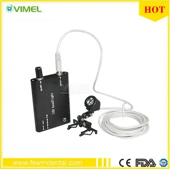 

Dental Supply Portable LED Head Light Lamp for Dental Surgical Medical Binocular Loupe