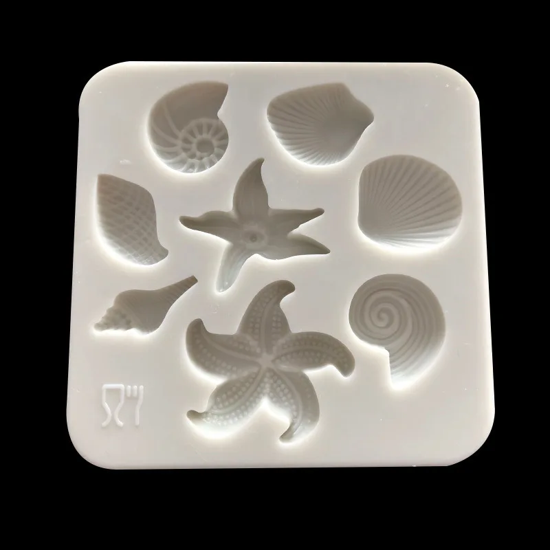 Anchor concrete mold sea ocean plaster plastic mould