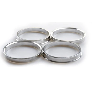 

Brand New 1 Set /4 Pieces 54.1mm ID to 56.6mm OD Aluminum Centric Spigot Hub Rings Wheel Spacer